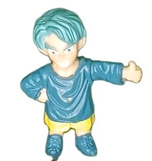 Dragon Ball Z SS Trunks Mini Figure Collectible PVC Action Figure Vintage Irwin